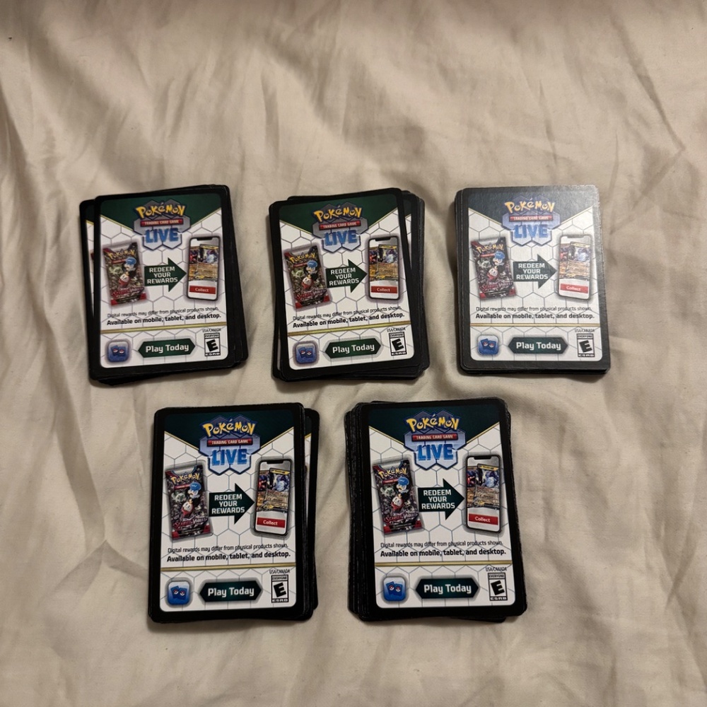 Pokemon Code Cards - Picture 2 of 3